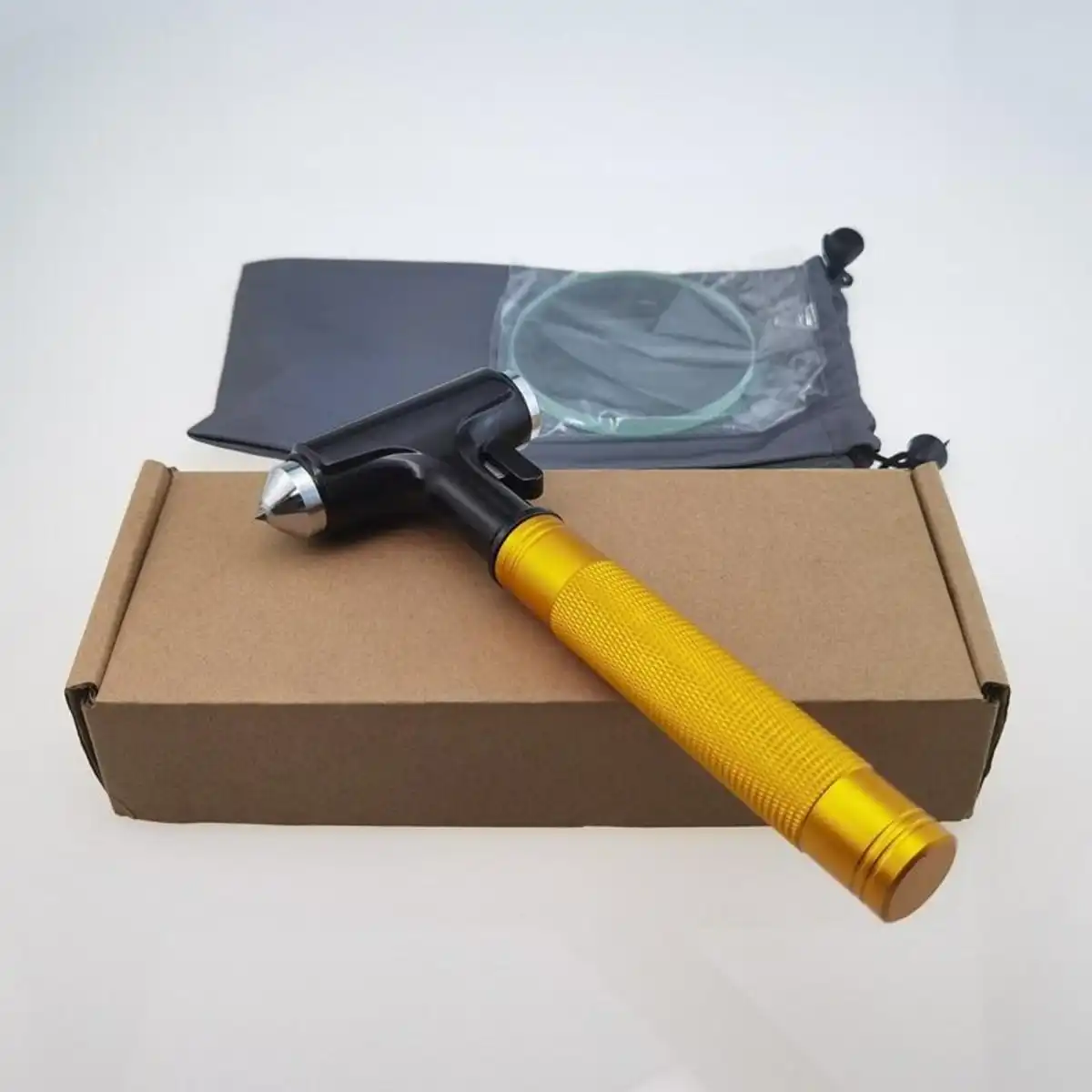 Emergency Auto Glass Breaker Tool product close-up