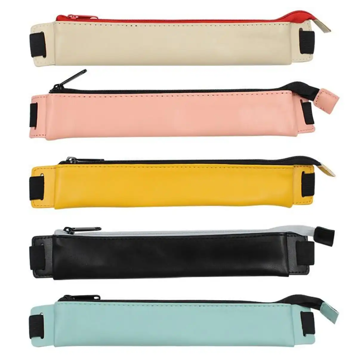 Slim PU Leather Pen Pouch product detail view
