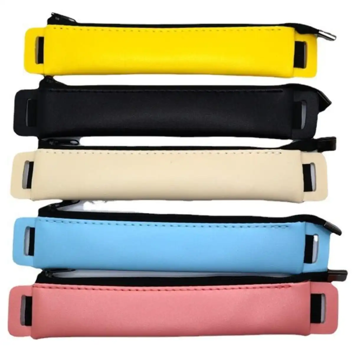Slim PU Leather Pen Pouch alternate product angle