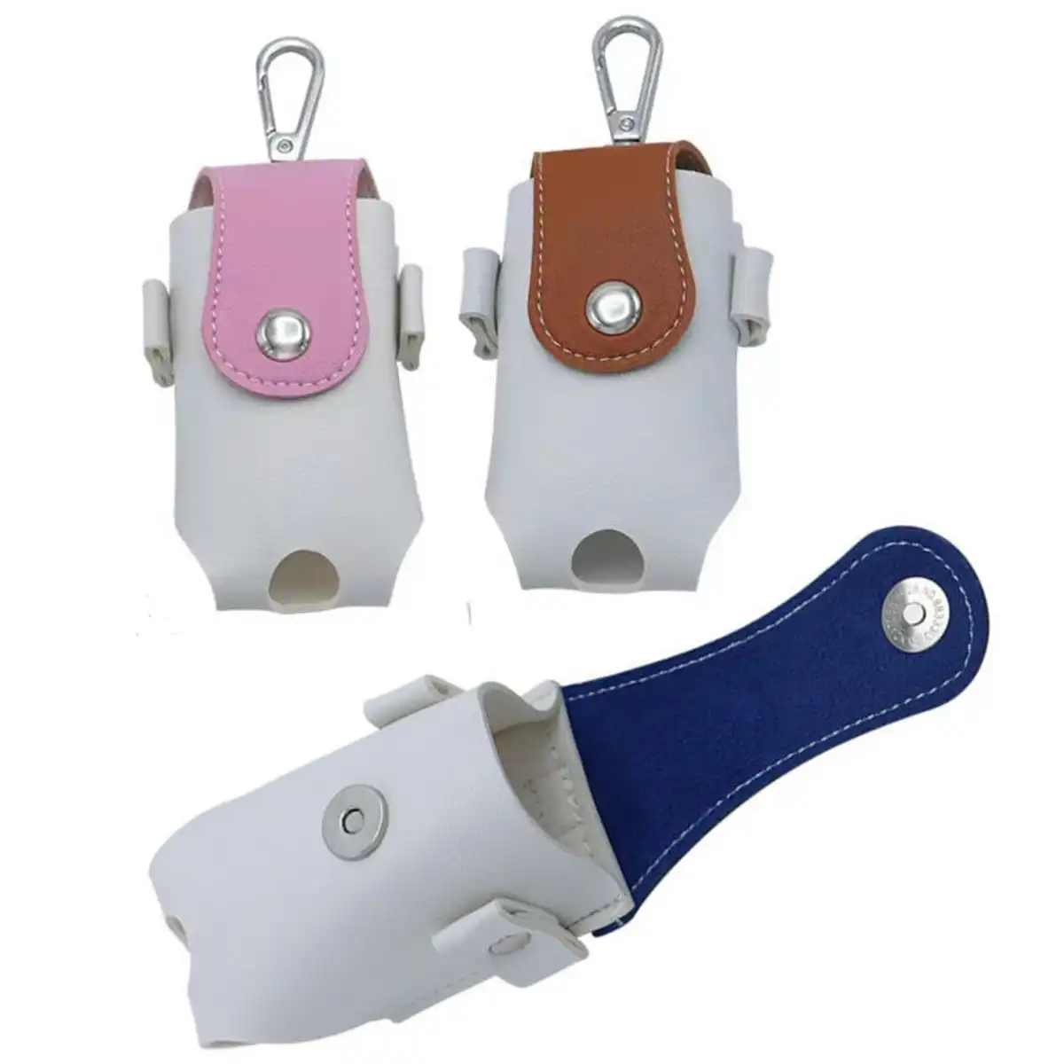 Leather Golf Ball Pouch product detail view