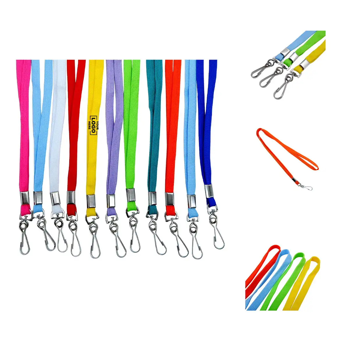 Vibrant Full Color Lanyard with J Hook