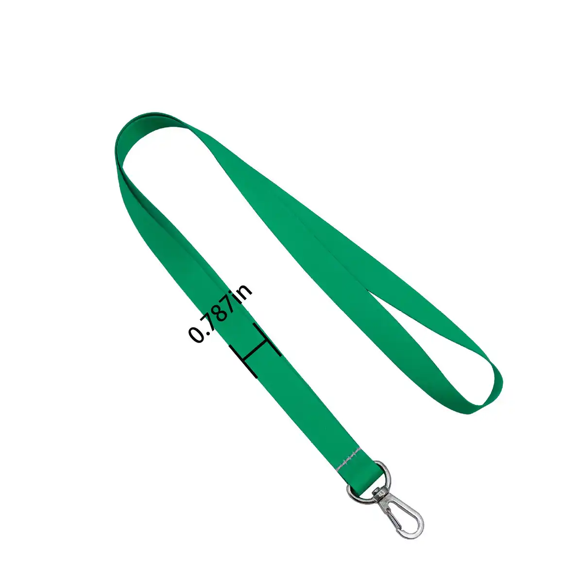 Vibrant Polyester Lanyard Metal Clasp product detail view
