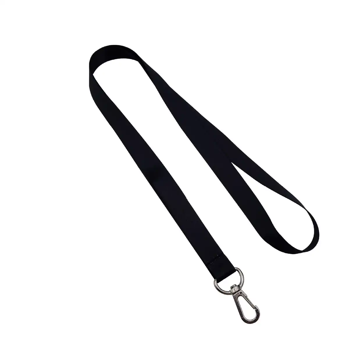 Vibrant Polyester Lanyard Metal Clasp alternate product angle