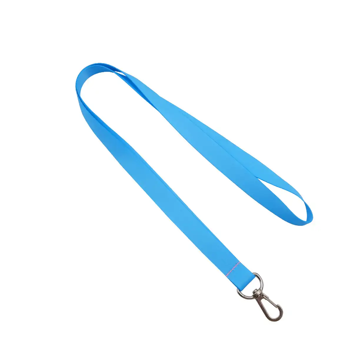 Vibrant Polyester Lanyard Metal Clasp product close-up