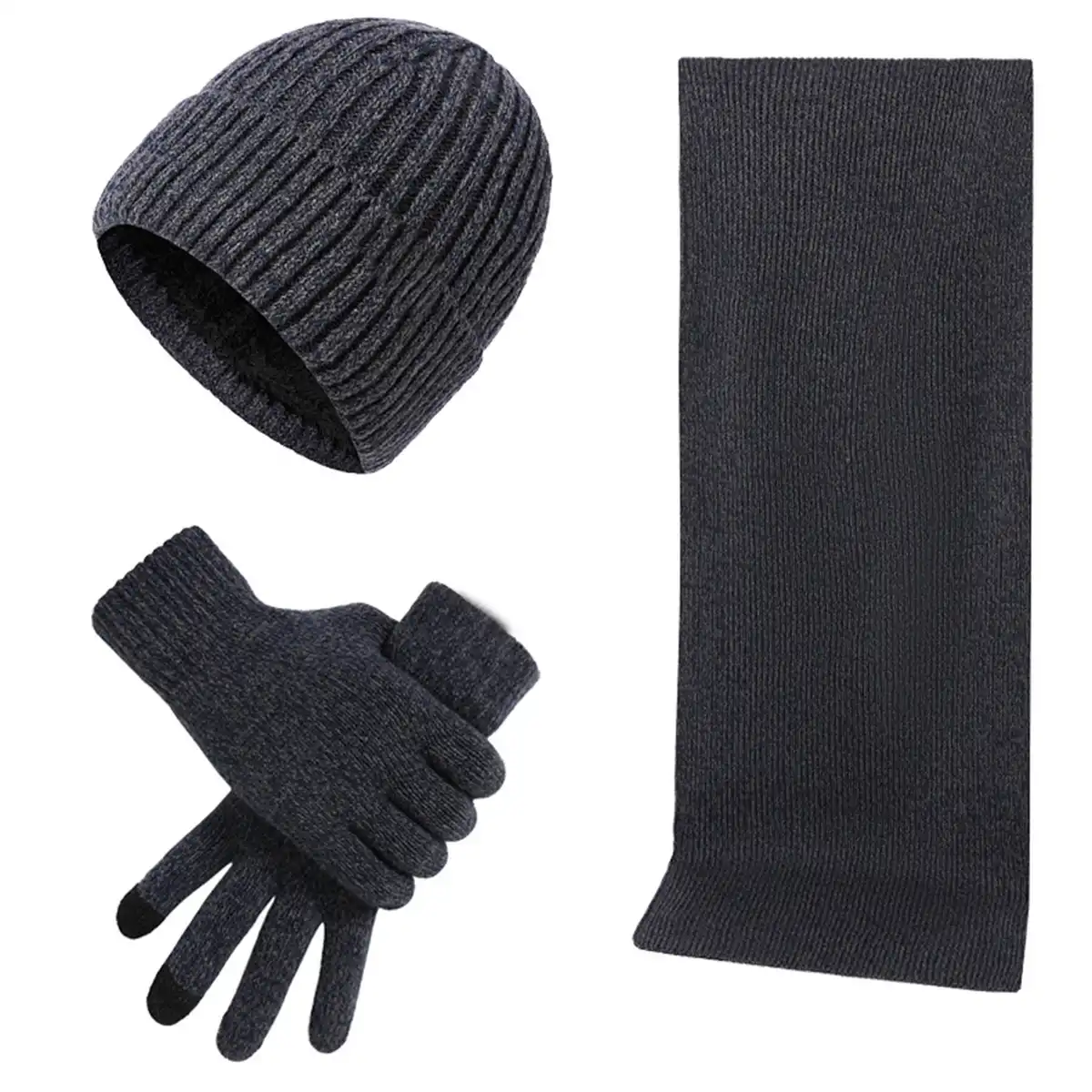 Cozy Winter Knit Accessory Set alternate product angle