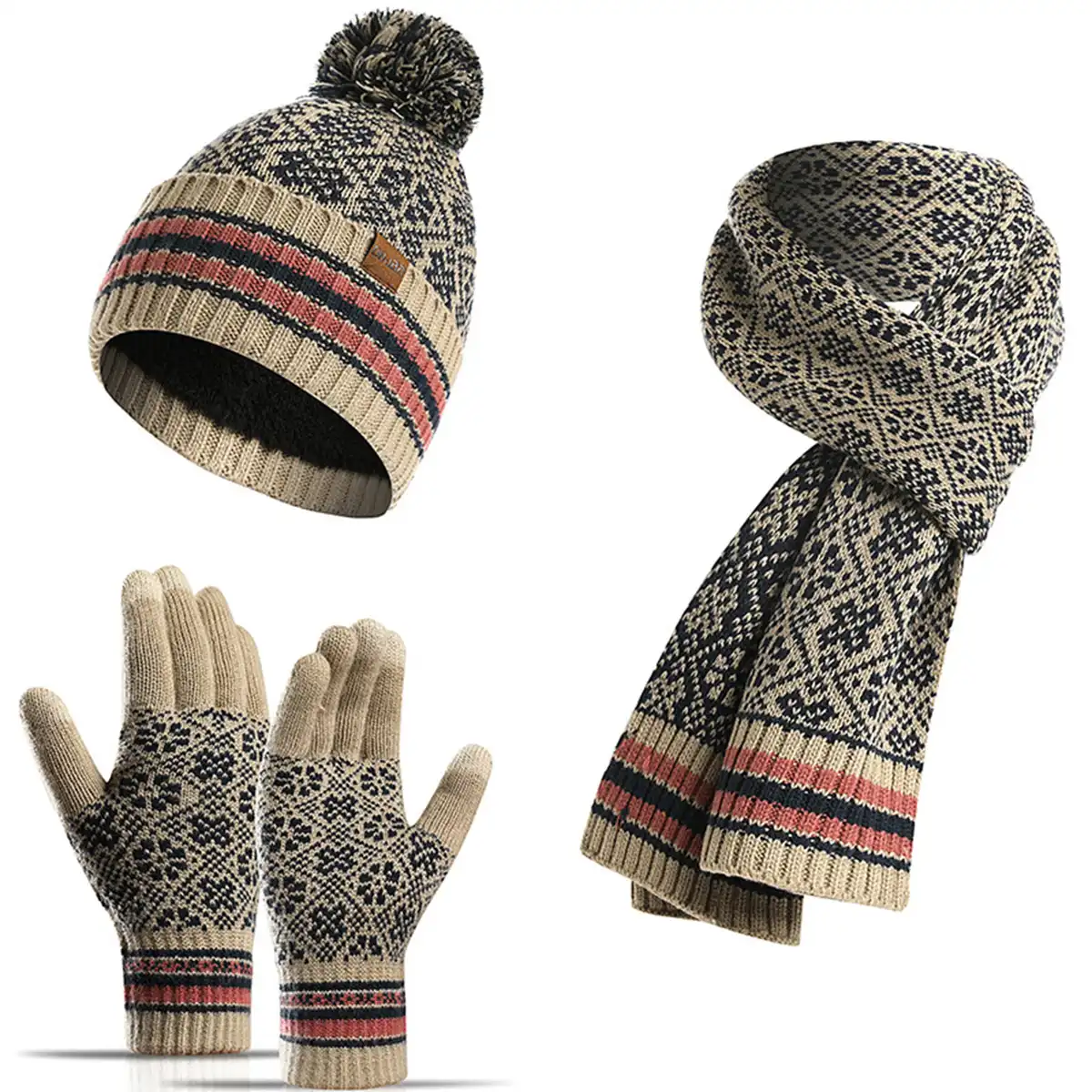 Winter Knit Accessories Trio additional product view