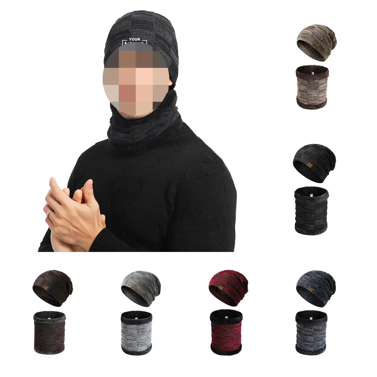 Cozy Beanie Scarf Winter Set