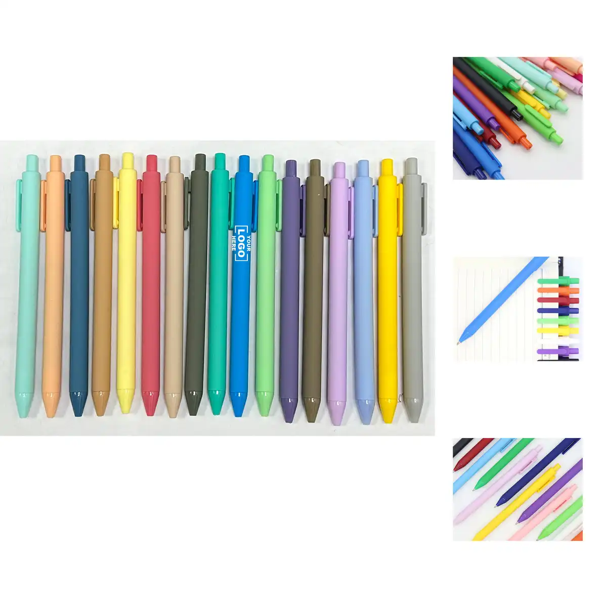 Gel Ink Pens Soft Touch Retractable