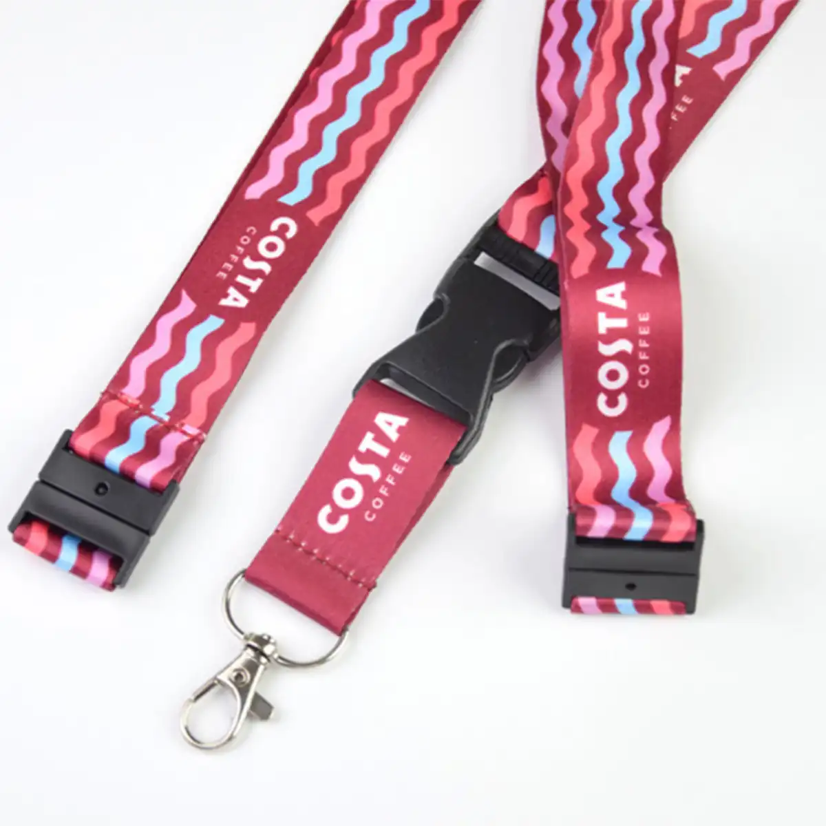 Vibrant Badge Holder Lanyard alternate product angle