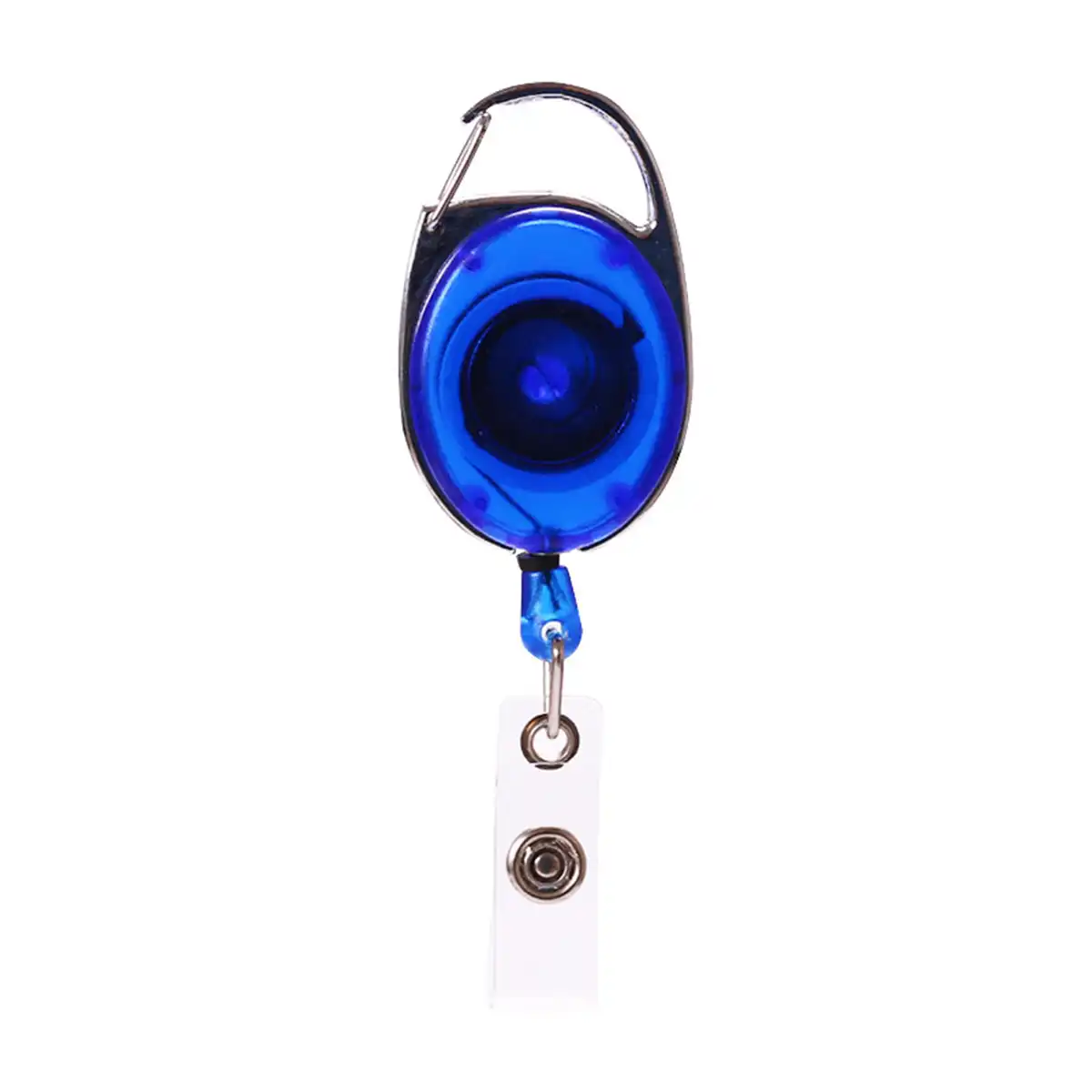Retractable ID Badge Carabiner Clip additional product view