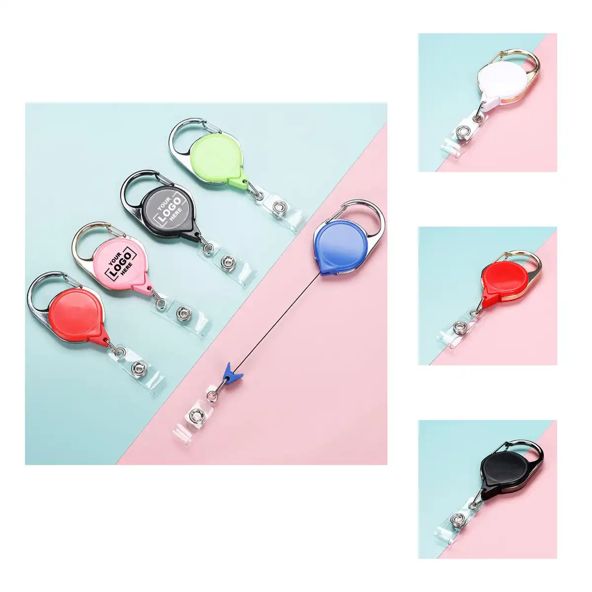 No Twist Retractable Badge Reel