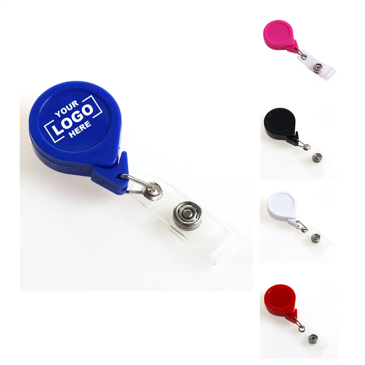 Retractable Badge Reel with Belt Clip