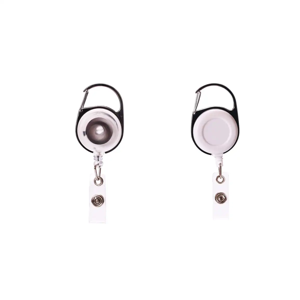 Retractable Transparent Badge Holder Clip additional product view