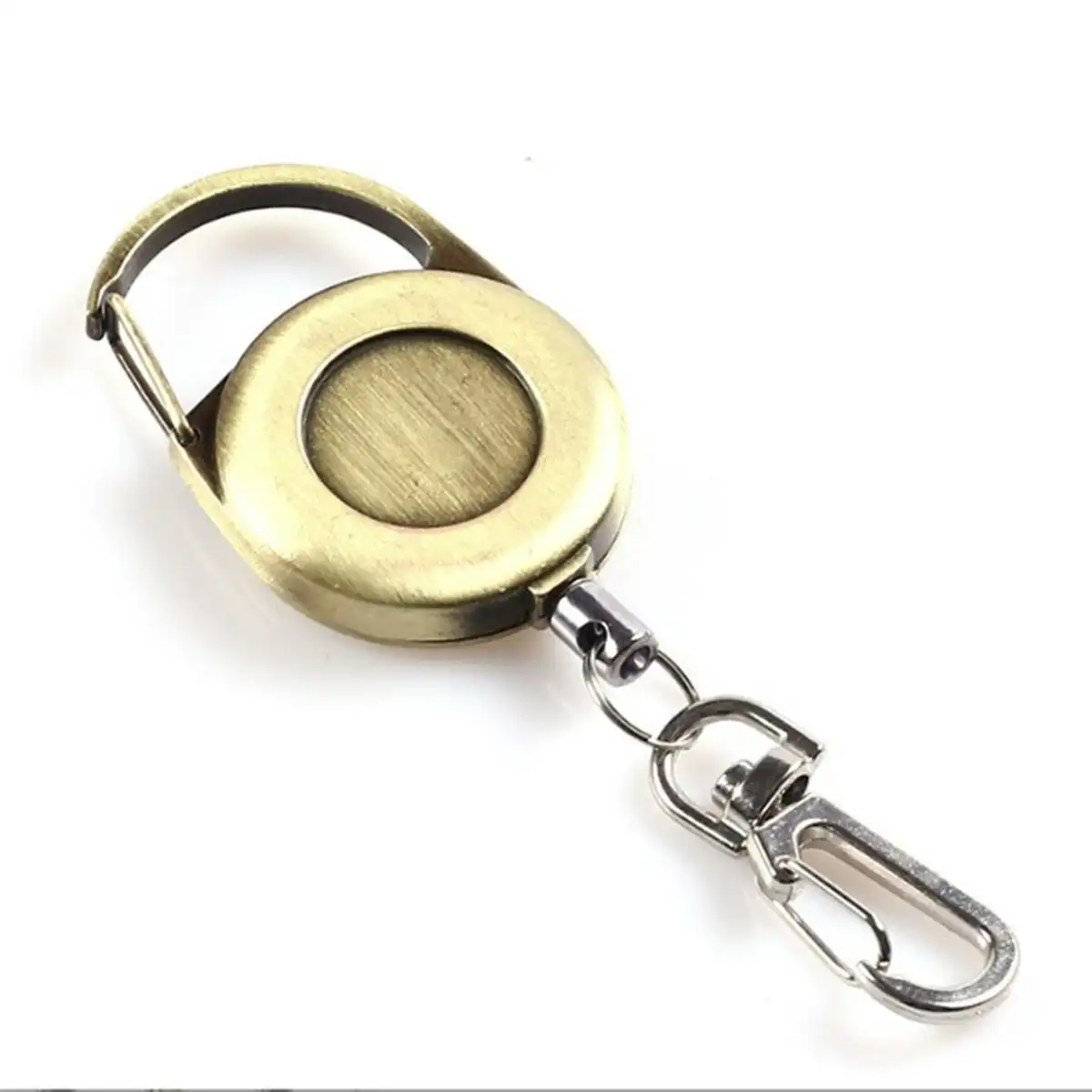 Retractable Zinc Alloy Badge Reel alternate product angle