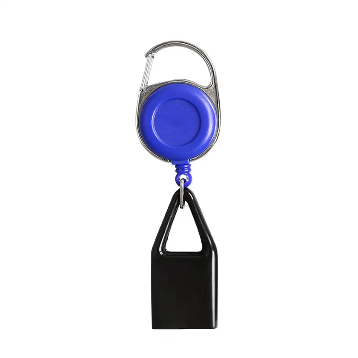 Retractable Badge Reel Carabiner Clip product close-up