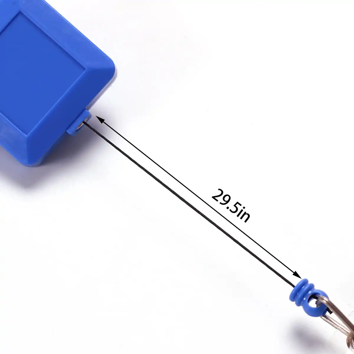 Retractable Badge Reel Steel Clip product detail view