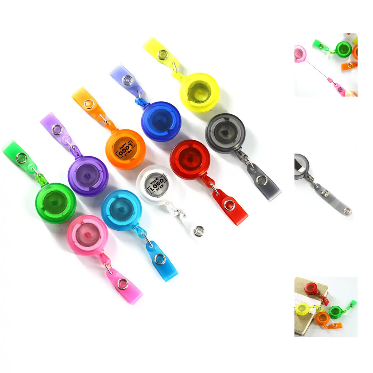 Retractable Vinyl Badge Reel Holder