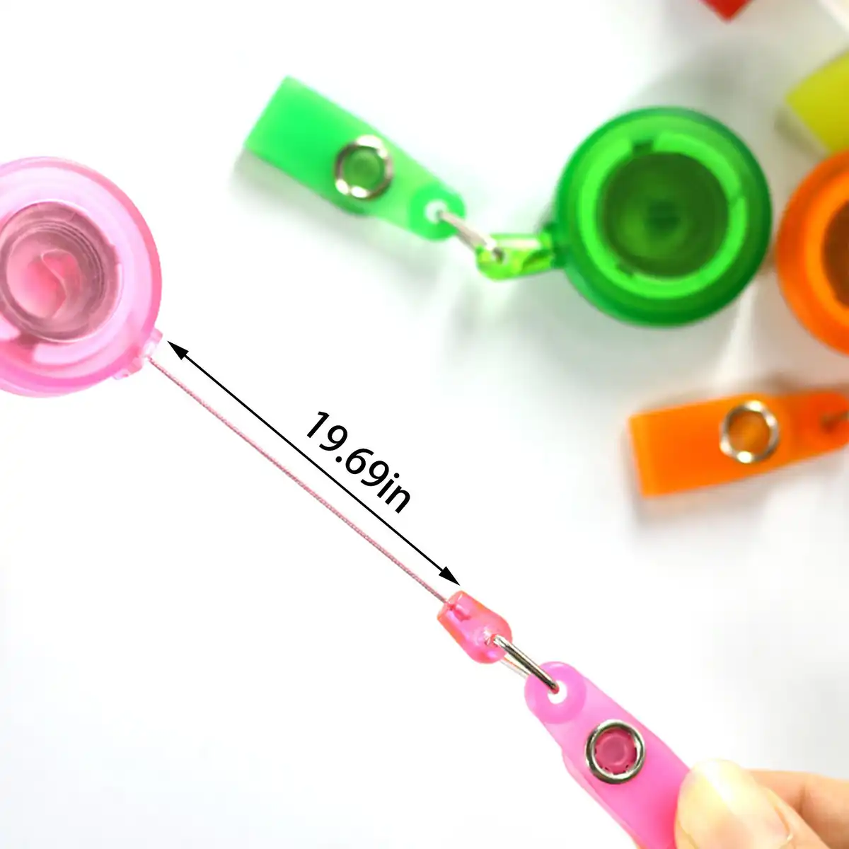 Retractable Vinyl Badge Reel Holder product detail view