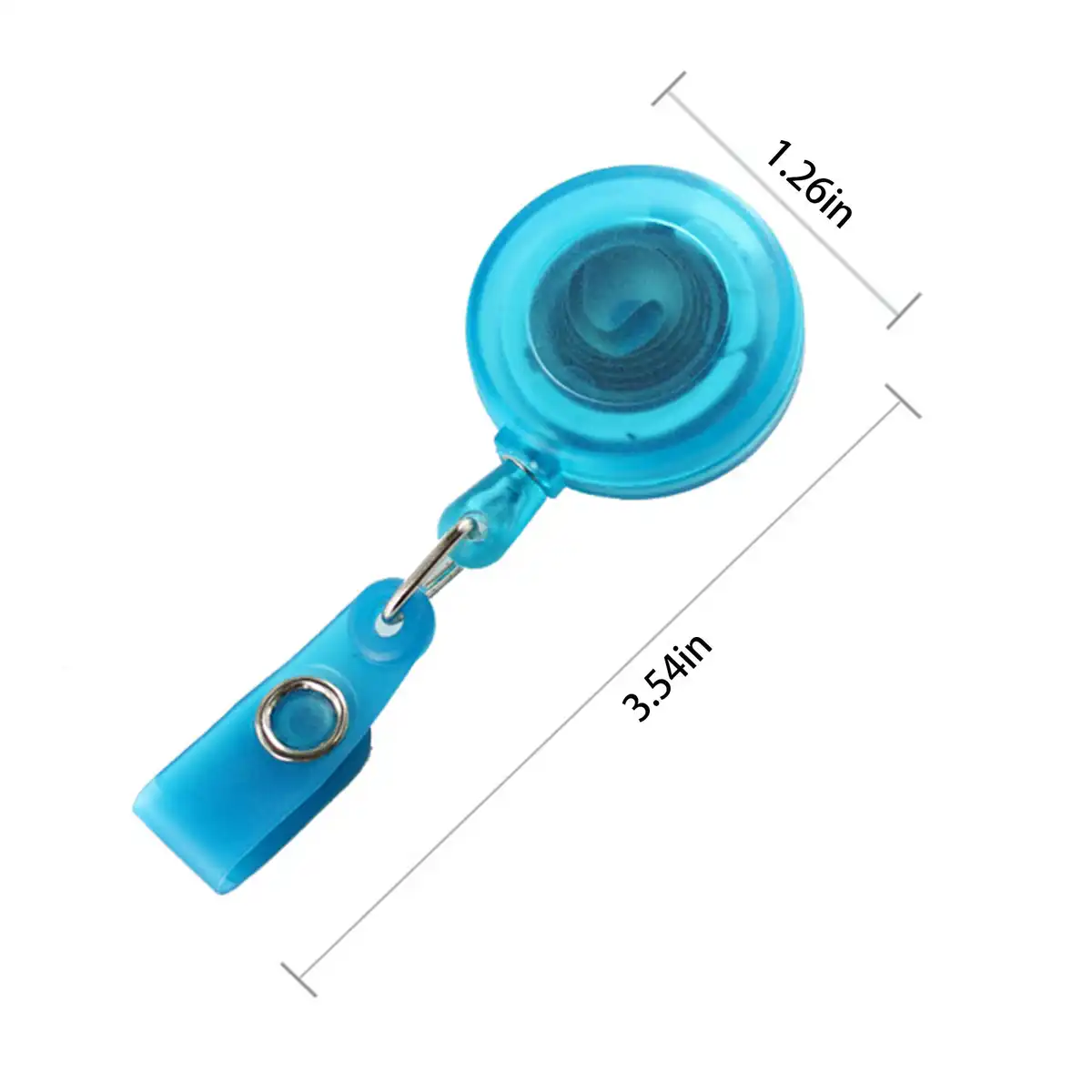 Retractable Vinyl Badge Reel Holder alternate product angle