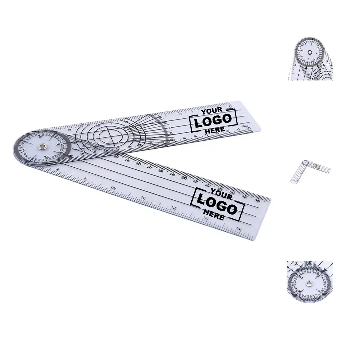 Clear Angle Finder Ruler