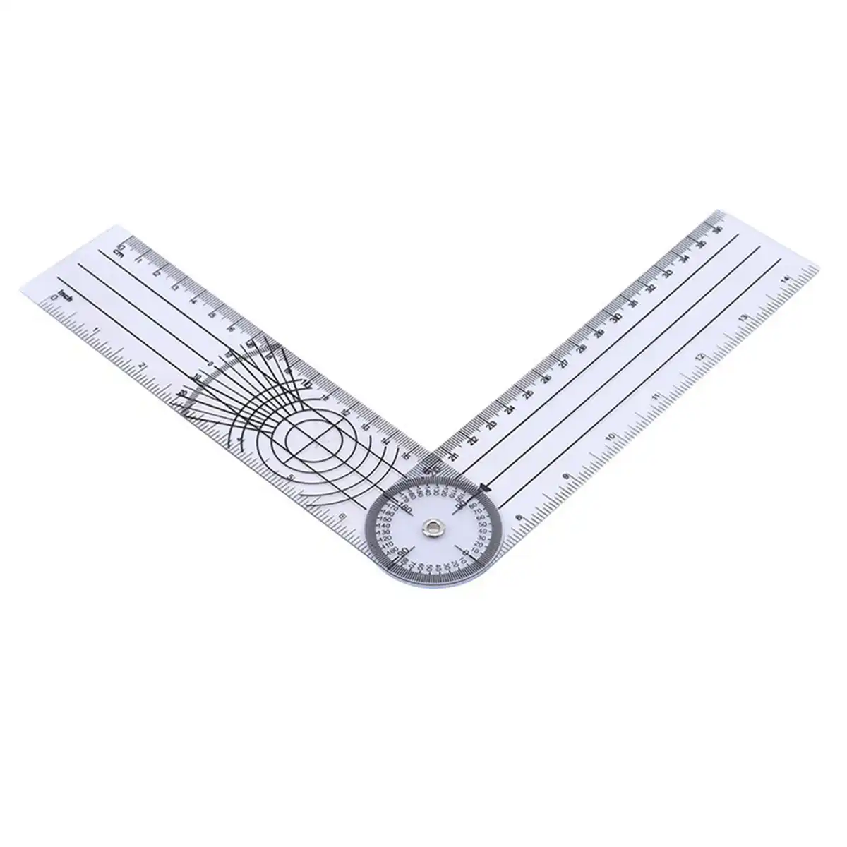 Clear Angle Finder Ruler alternate product angle