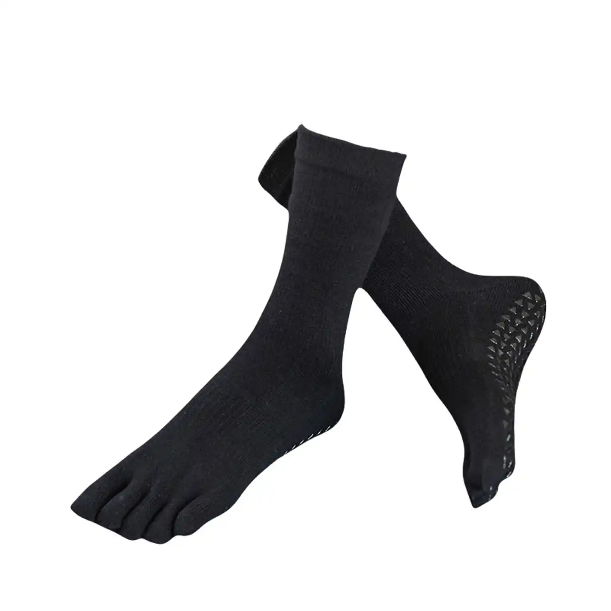 Grip Five Toe Yoga Socks custom logo imprint view