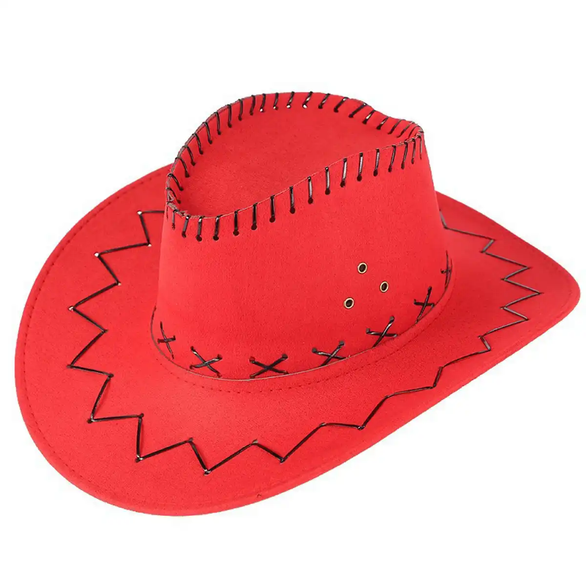 Suede Western Cowboy Hat product in use