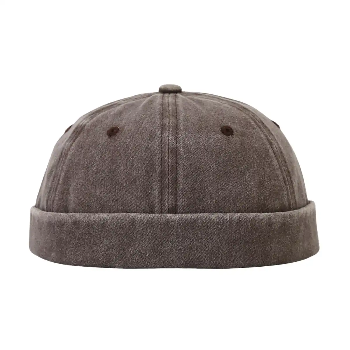 Vintage Washed Distressed Cap custom logo imprint view