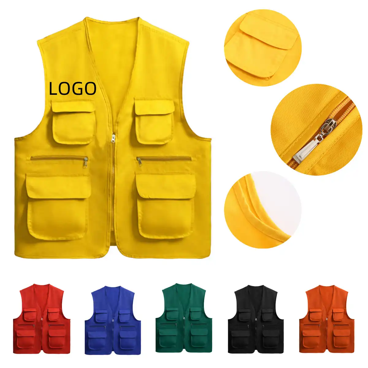 High Visibility Volunteer Safety Vest
