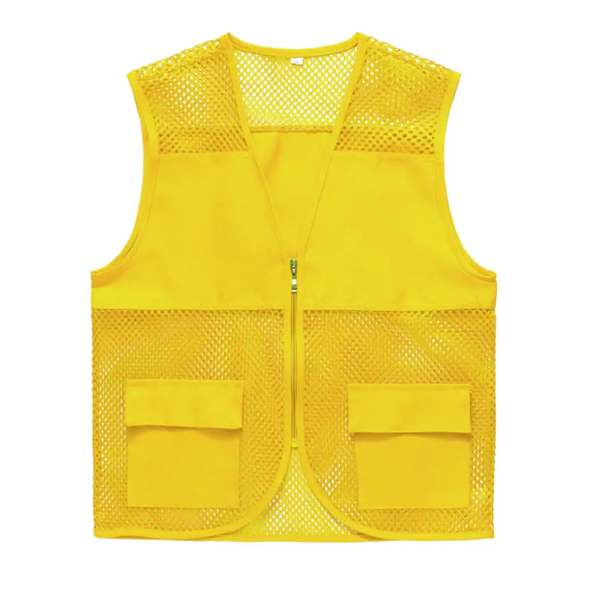 Breathable Mesh Fishing Vest product in use
