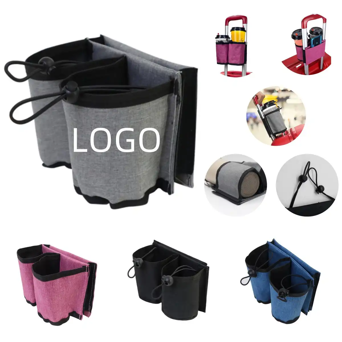 Suitcase Cup Holder Organizer