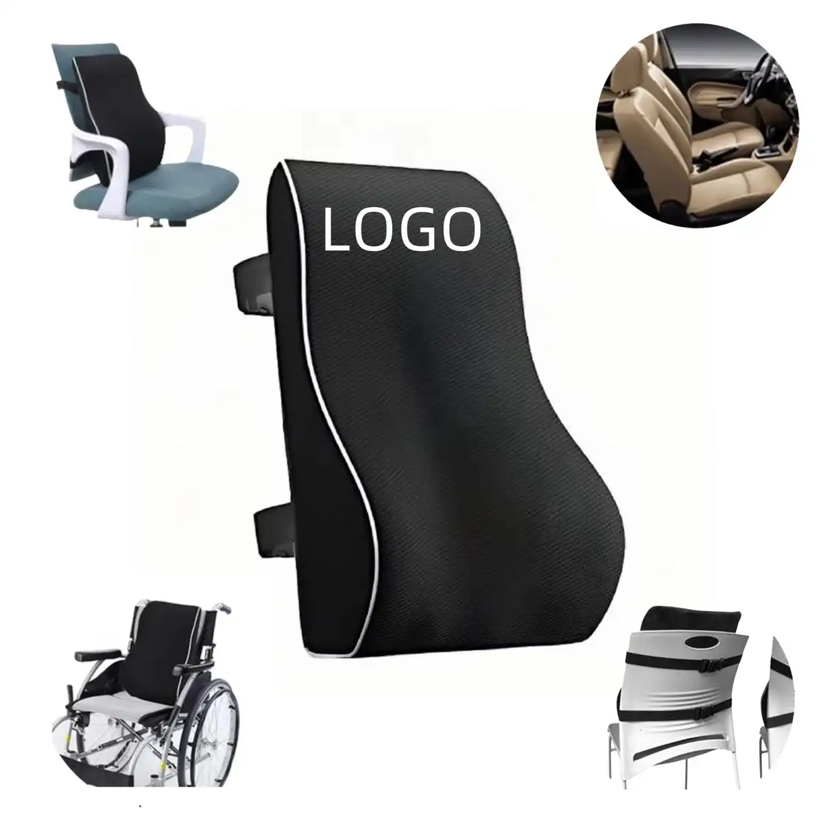 Ergonomic Lumbar Support Pillow