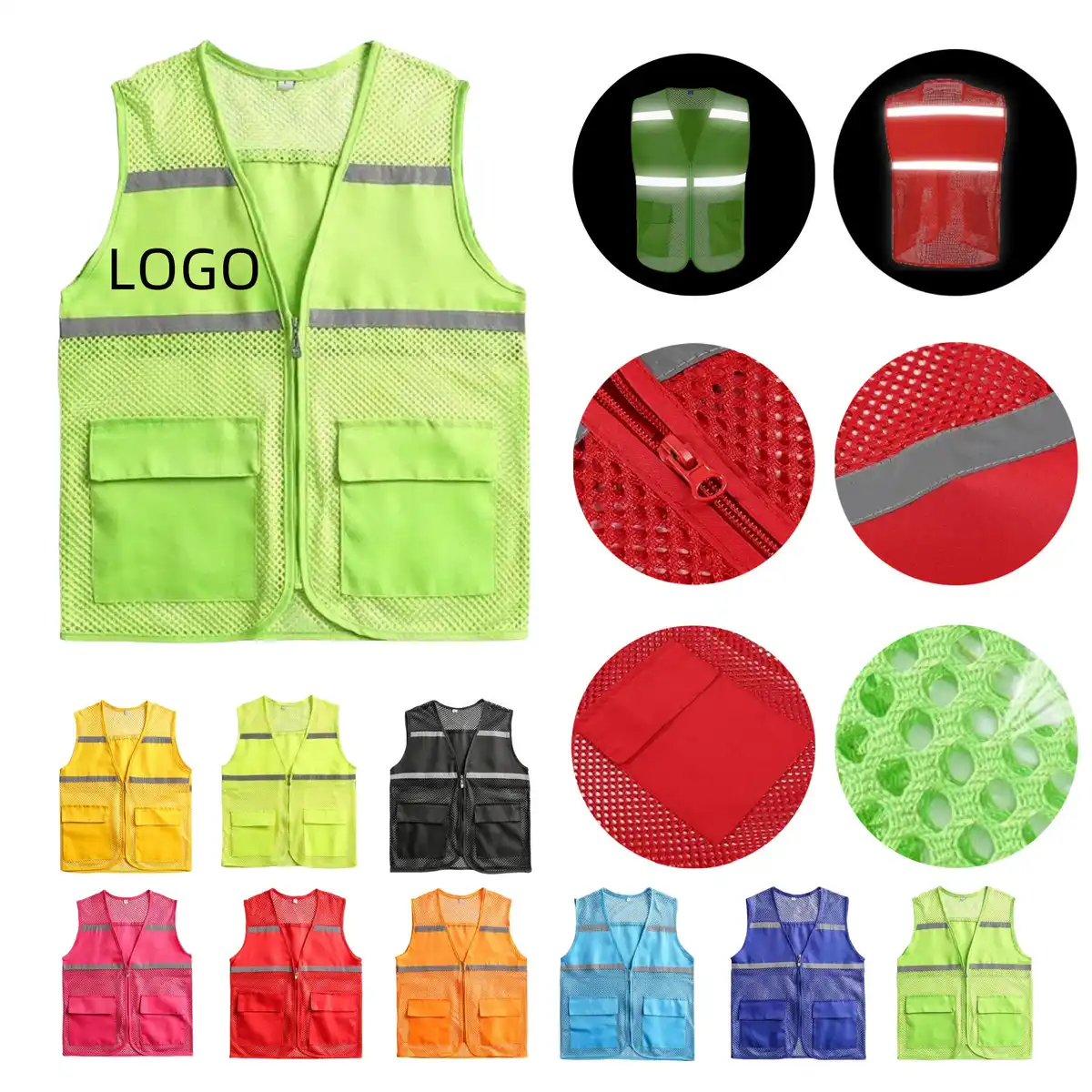 High Visibility Safety Vest