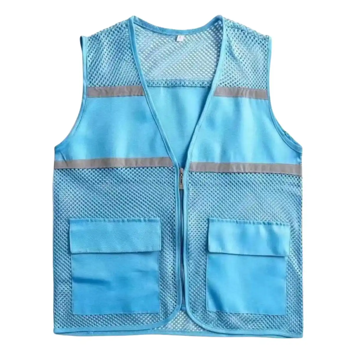 High Visibility Safety Vest product in use