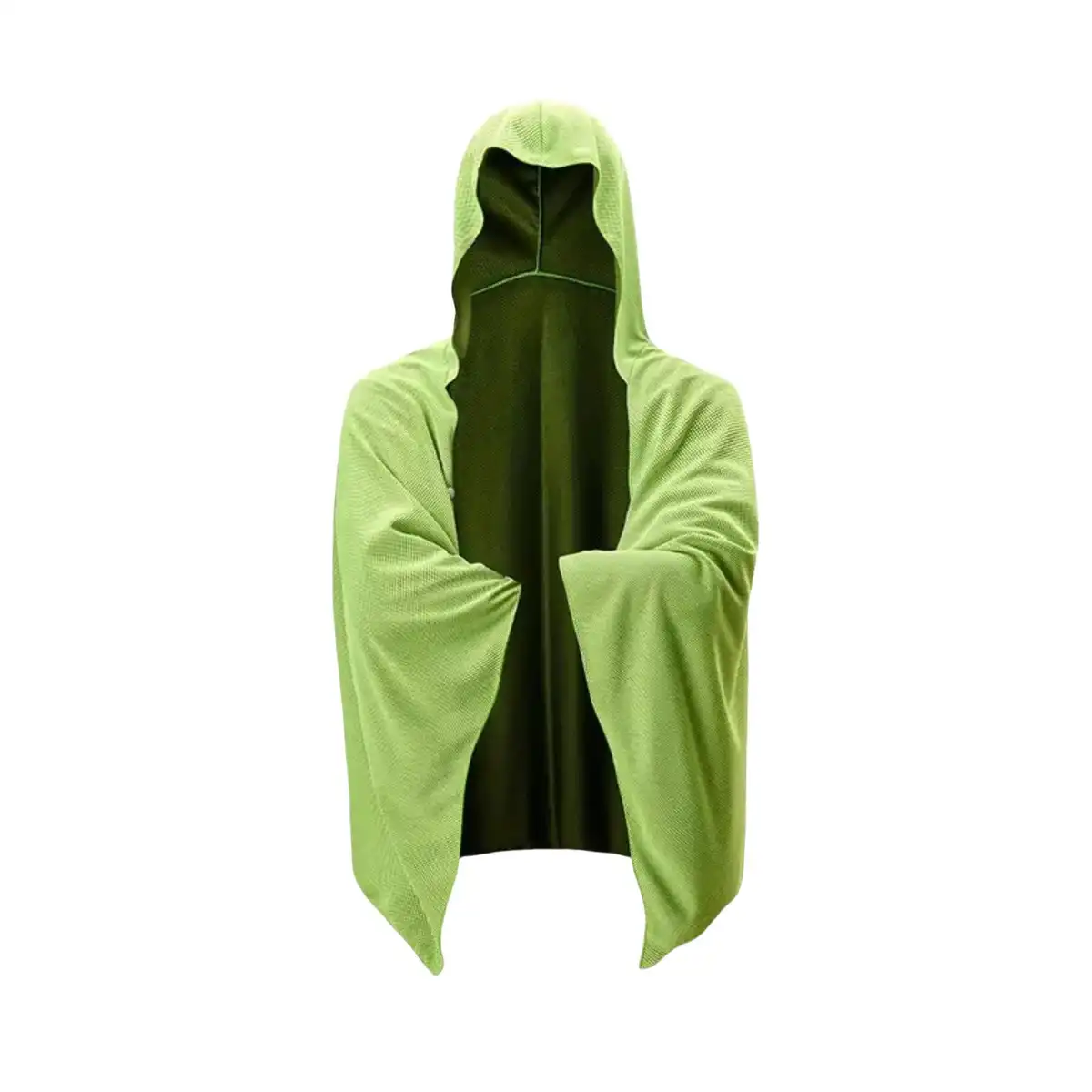 Quick Dry Microfiber Poncho Towel custom logo imprint view