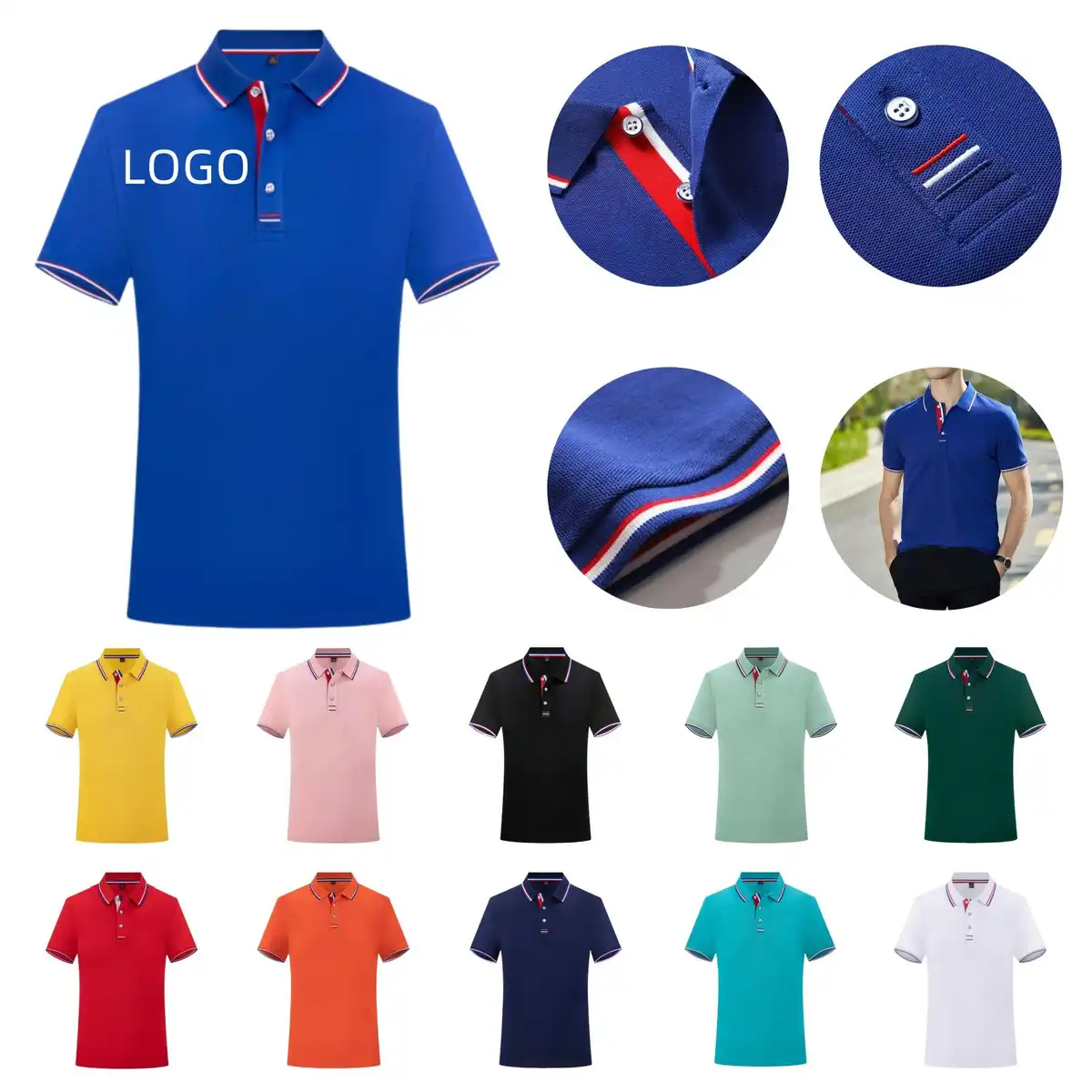 Classic Cotton Polo for Men