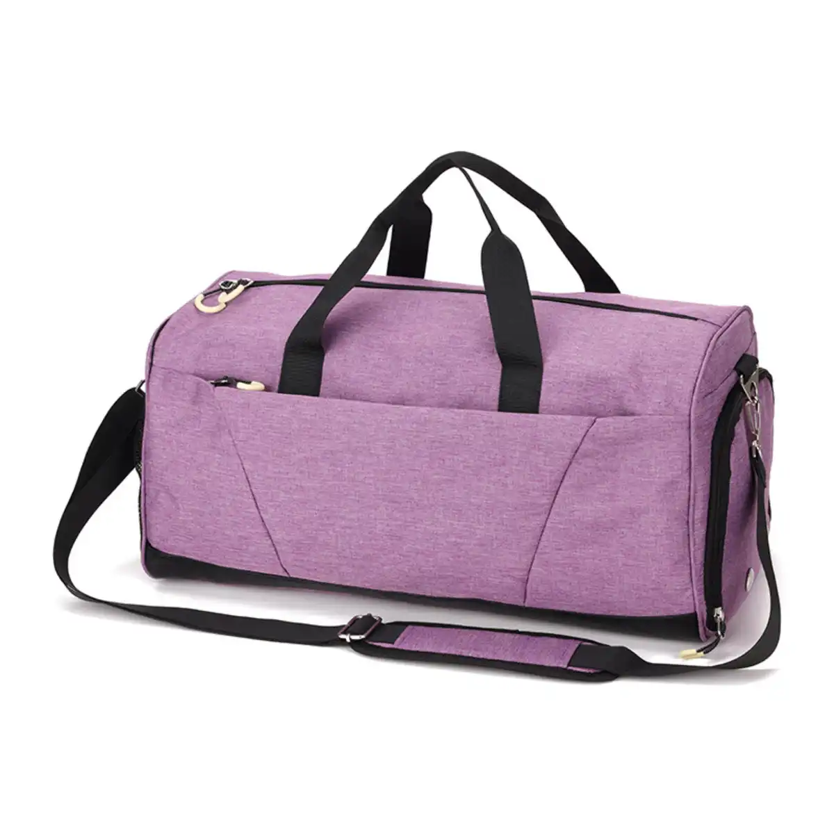 Large Waterproof Nylon Travel Duffel product with accessories
