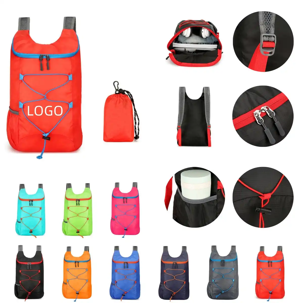 Waterproof Hiking Backpack with Breathable Straps