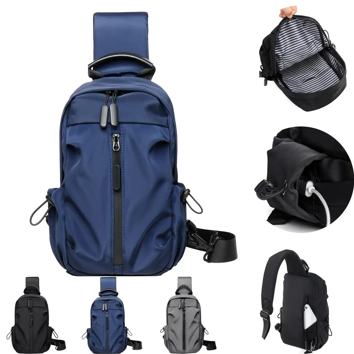 Versatile Crossbody Chest Bag