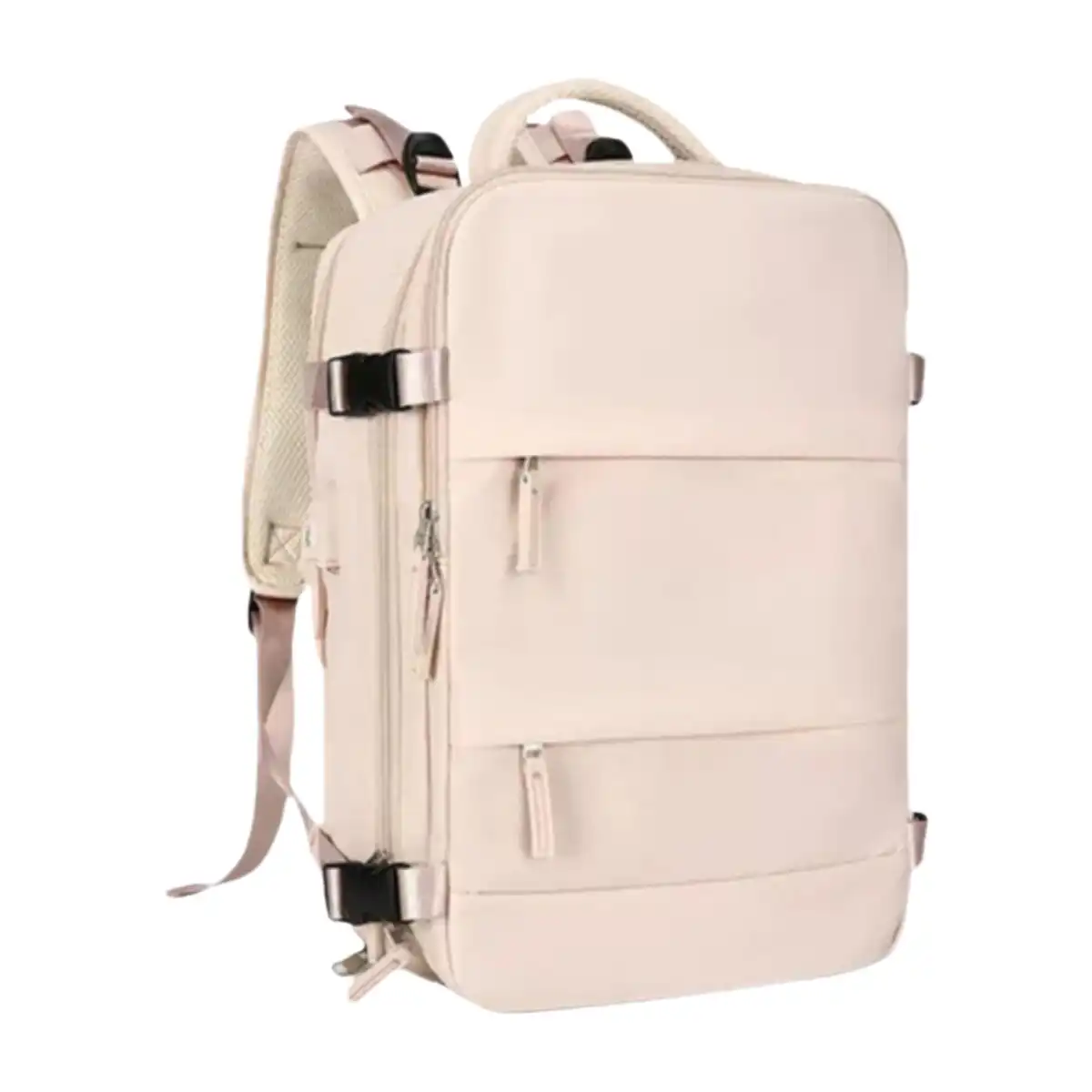 Waterproof Travel Backpack with Laptop Compartments custom logo imprint view