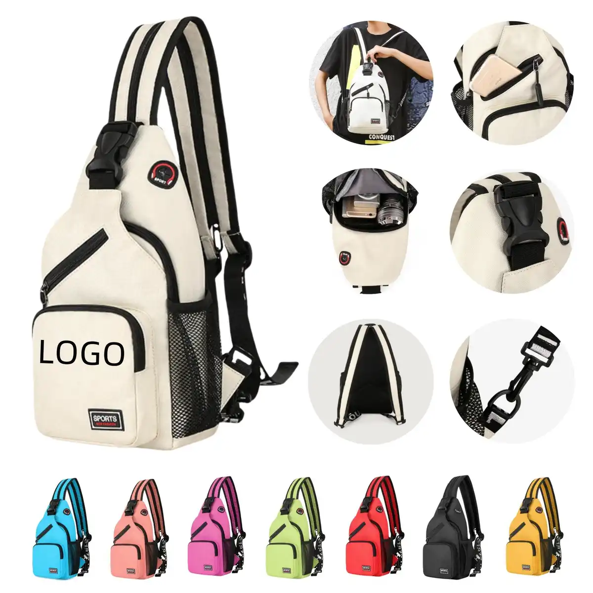 Versatile 5-in-1 Convertible Travel Sling