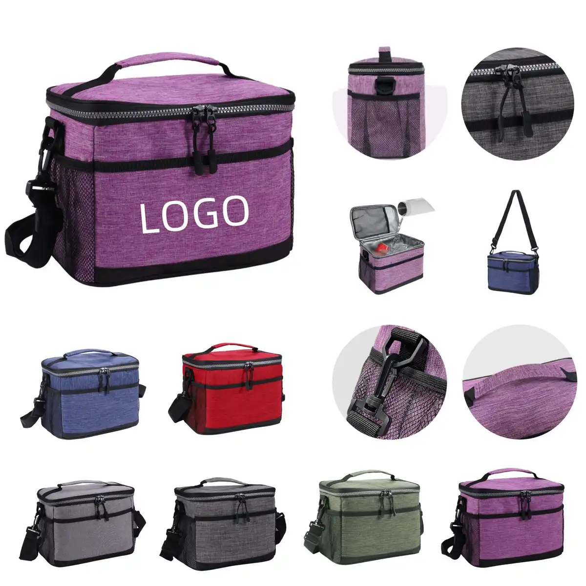Insulated Lunch Tote Bag