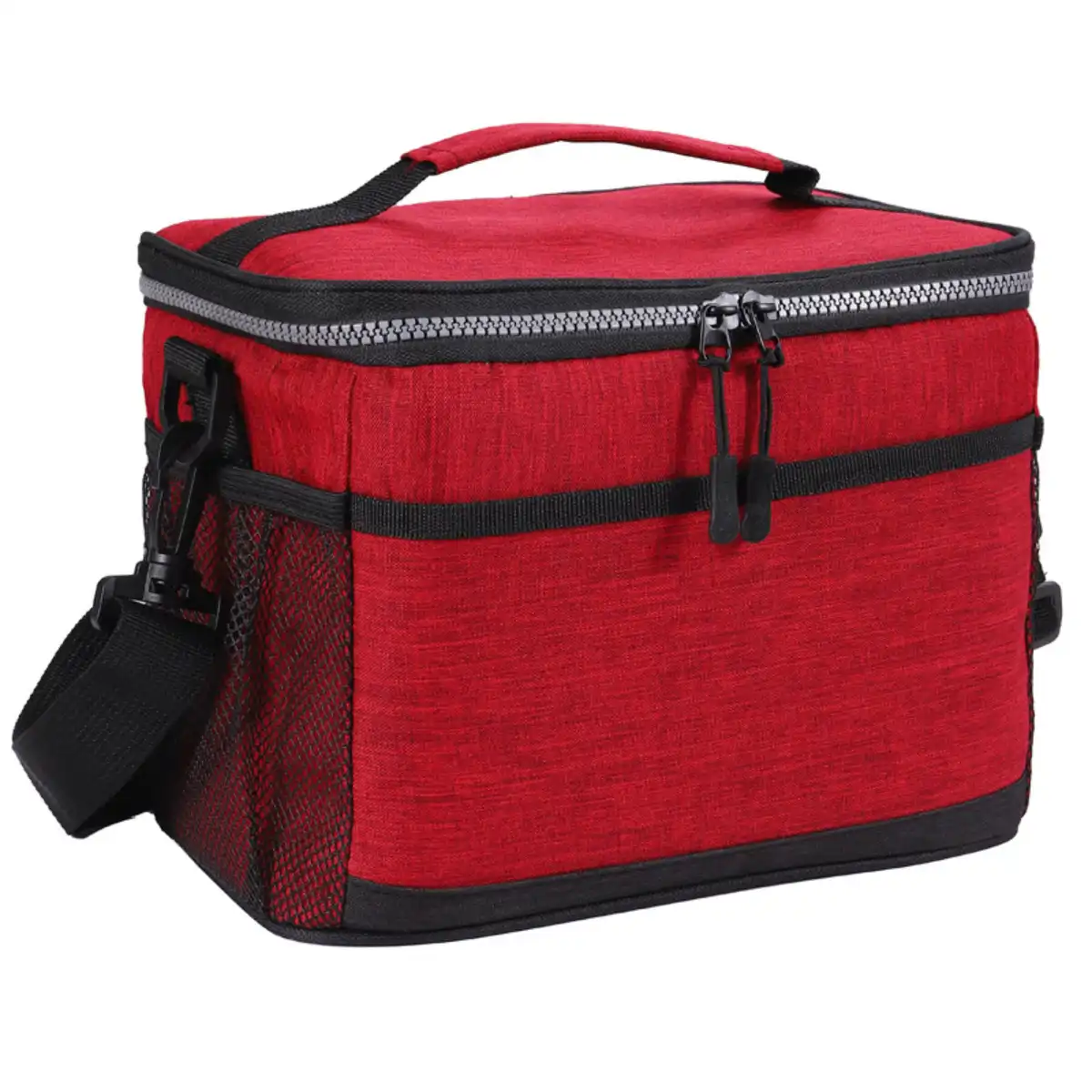 Insulated Lunch Tote Bag product with accessories