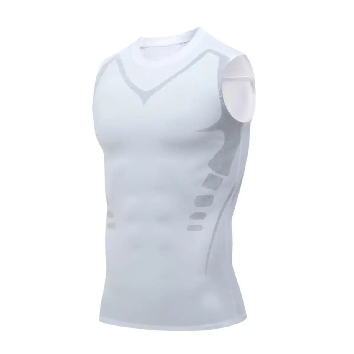 Quick Dry Athletic Running Vest custom logo imprint view