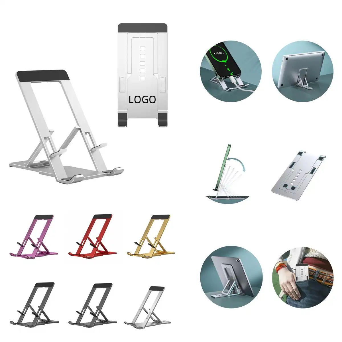 Adjustable Aluminum Phone Stand