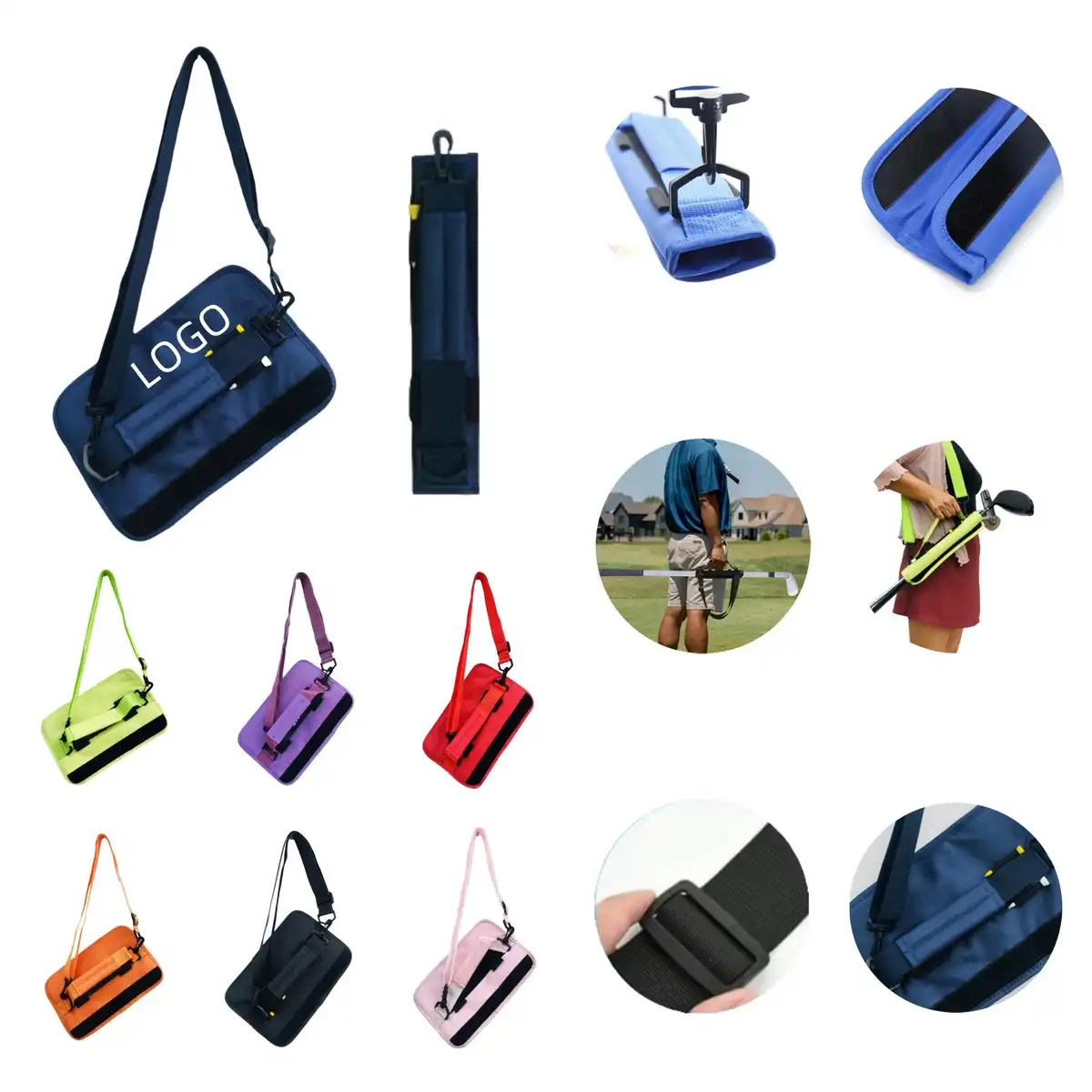 Lightweight Golf Club Carrier