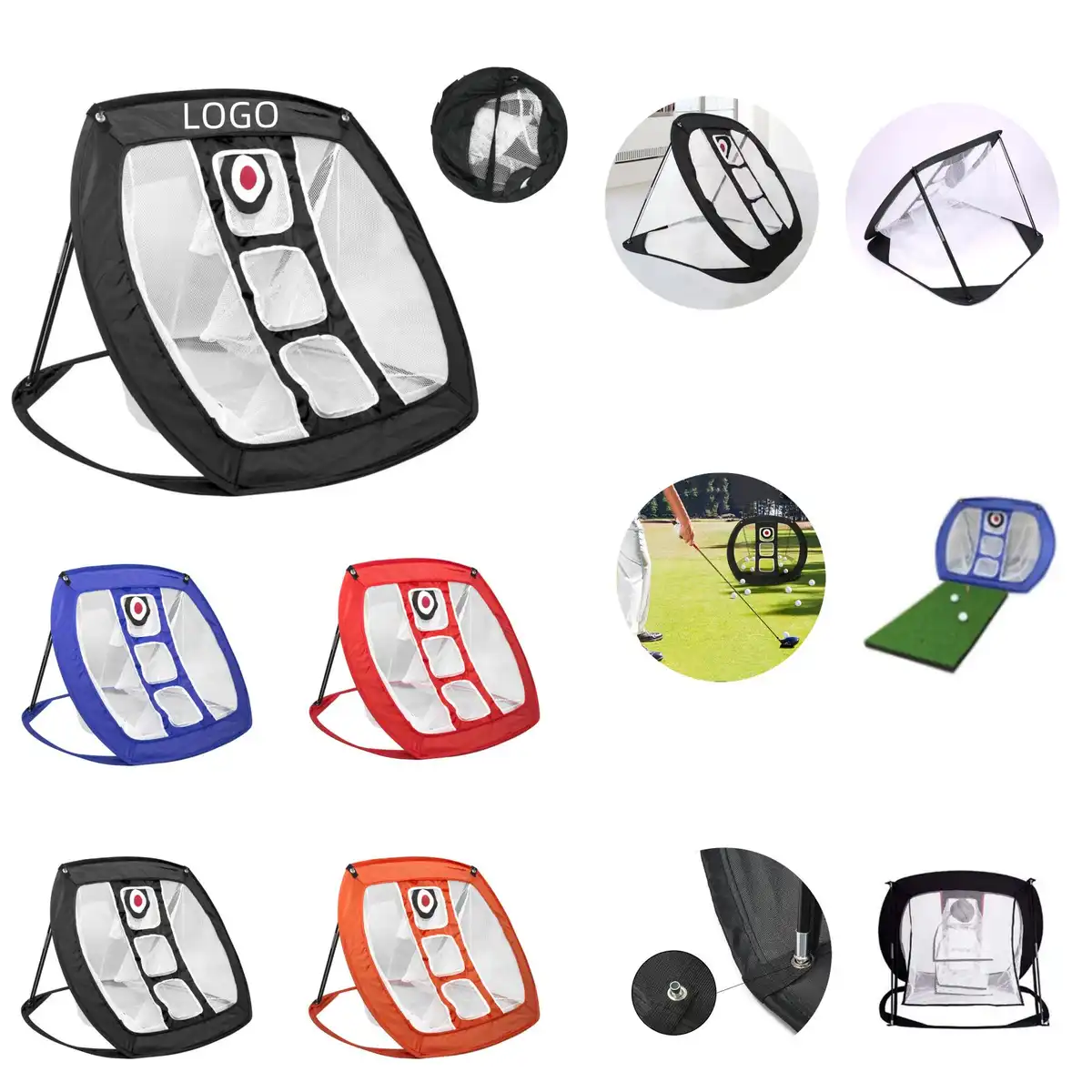 Portable Golf Training Aid Net
