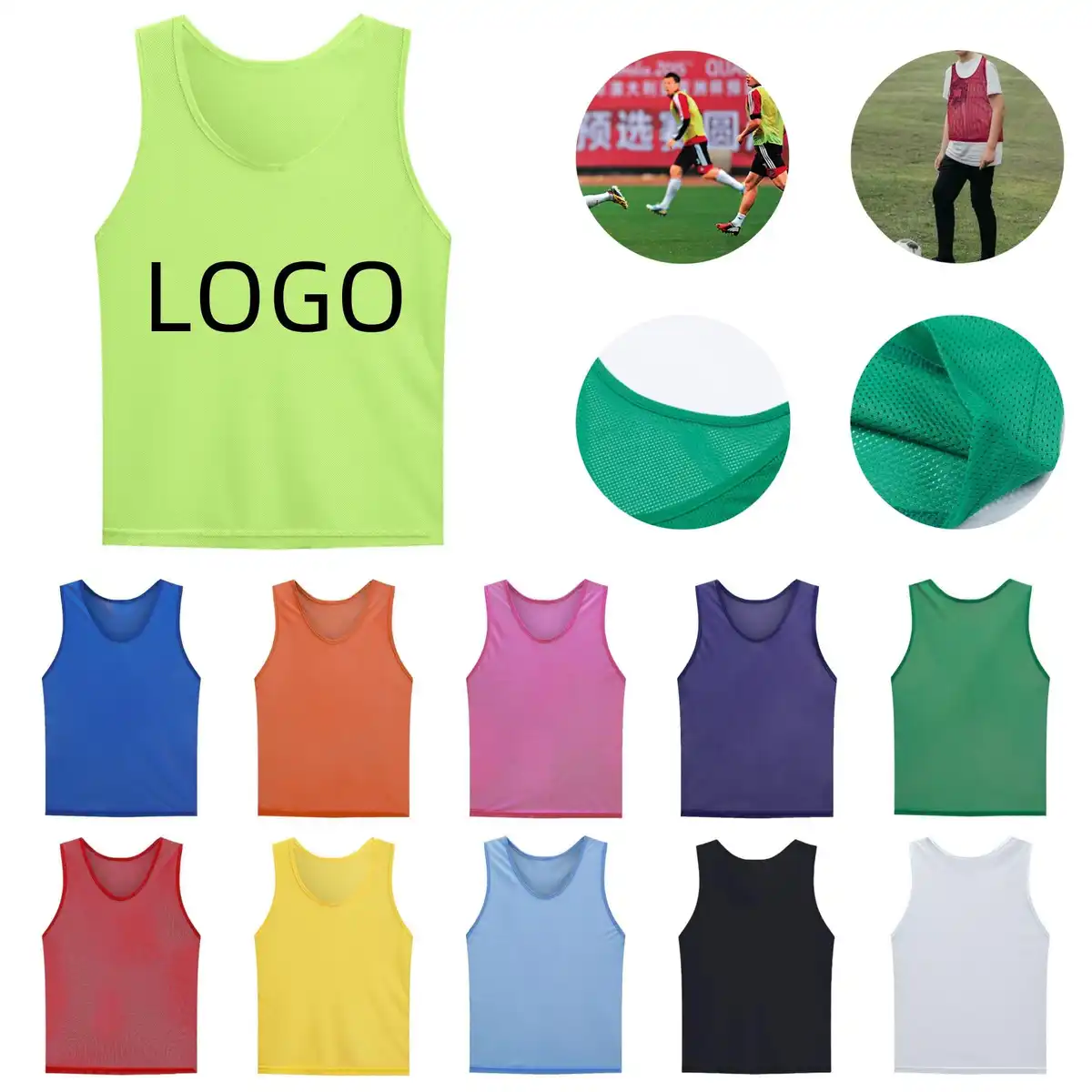 Breathable Mesh Sports Training Vest
