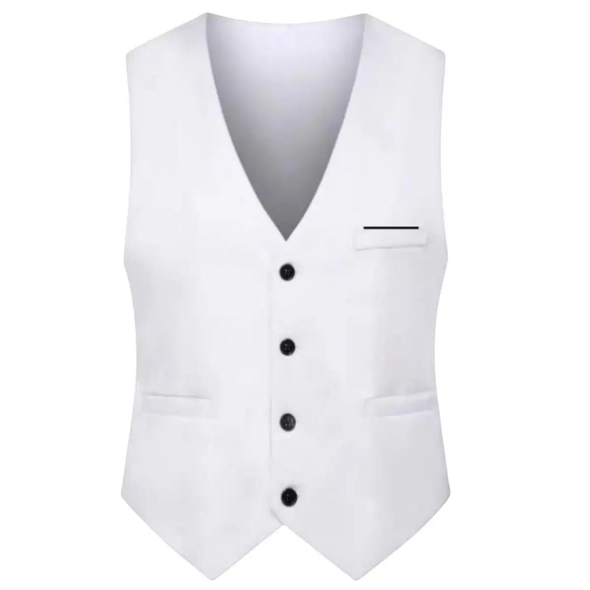 Slim Fit Waistcoat for Men additional product view