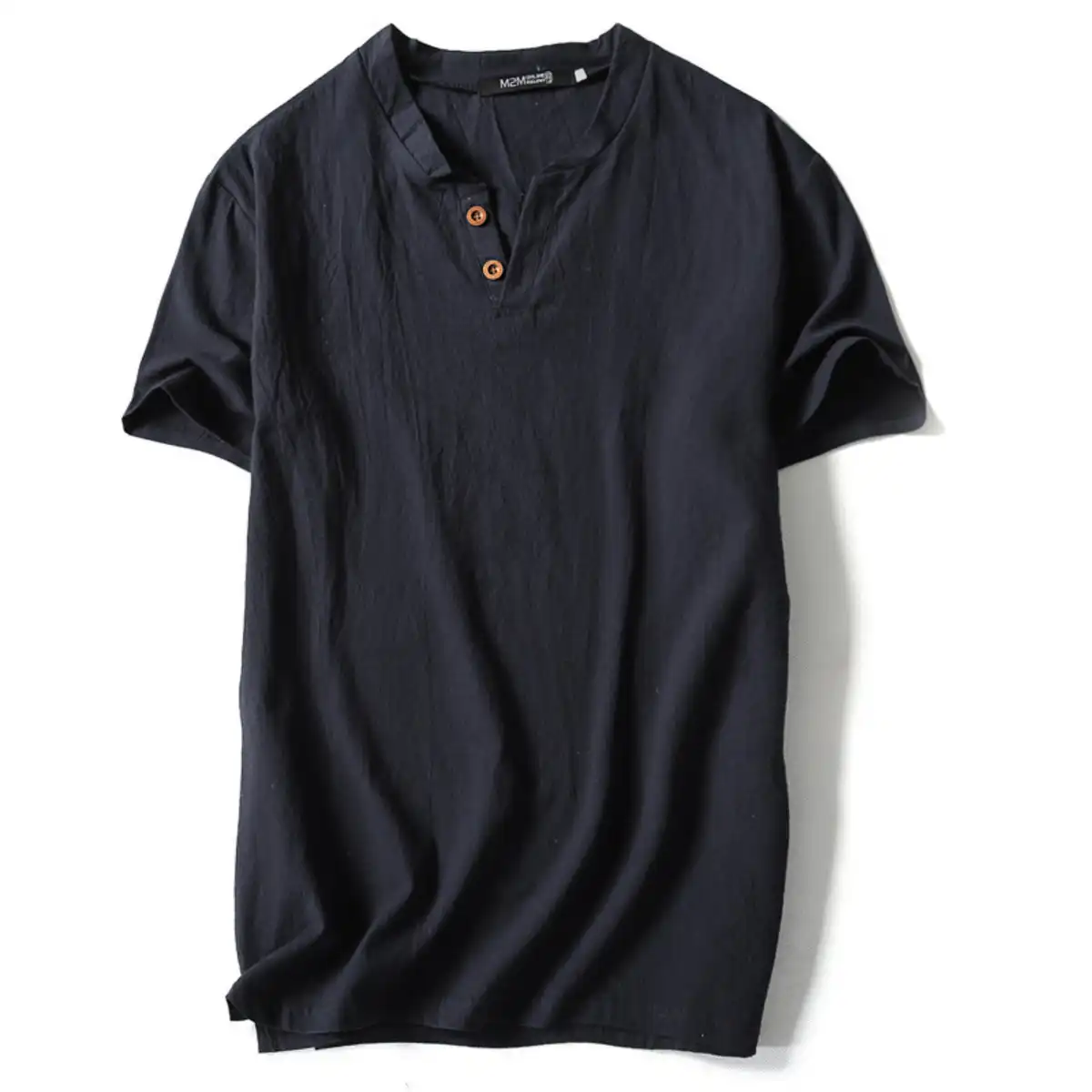 Linen Short Sleeve Casual Shirt product detail view